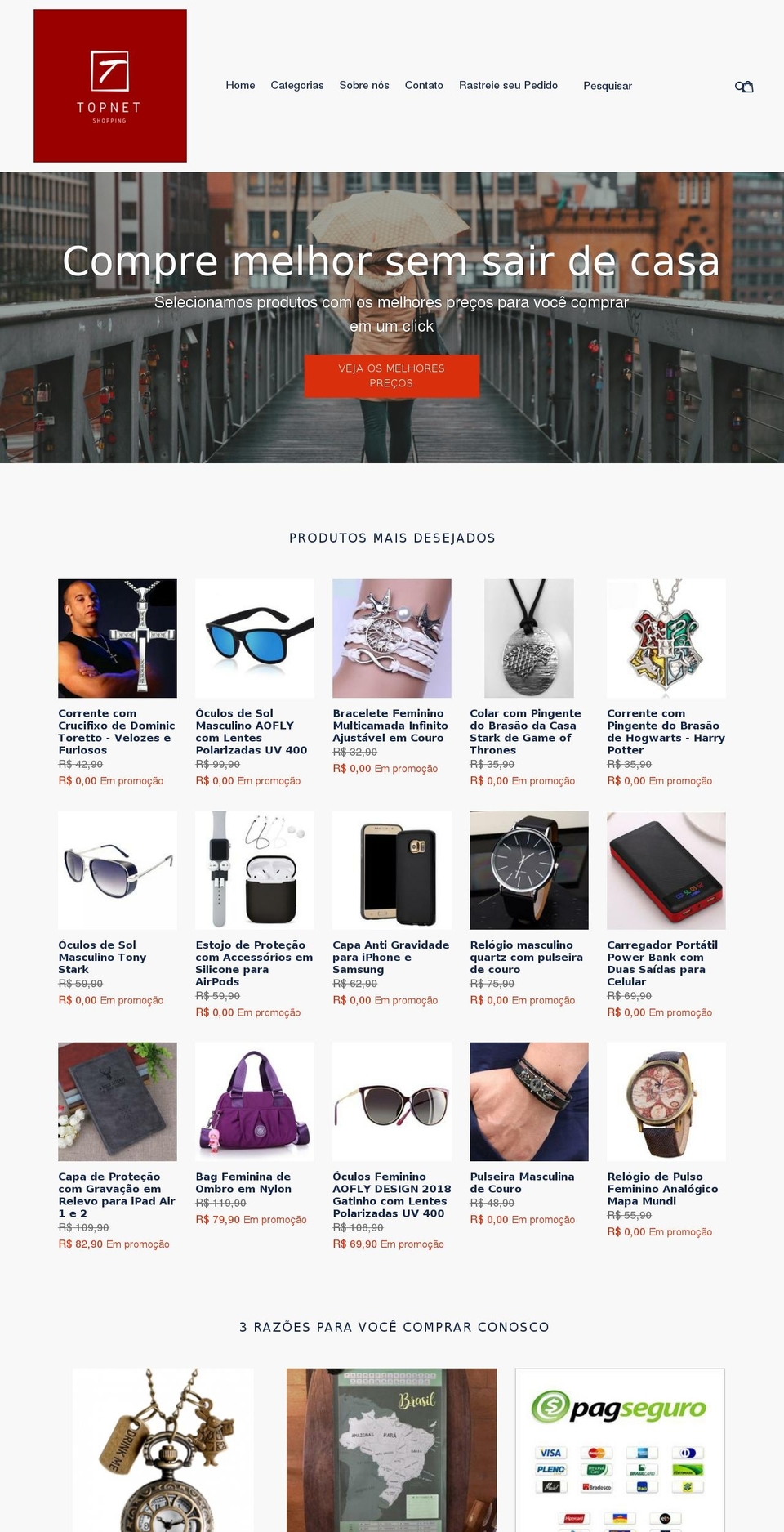 topnetshopping.com shopify website screenshot