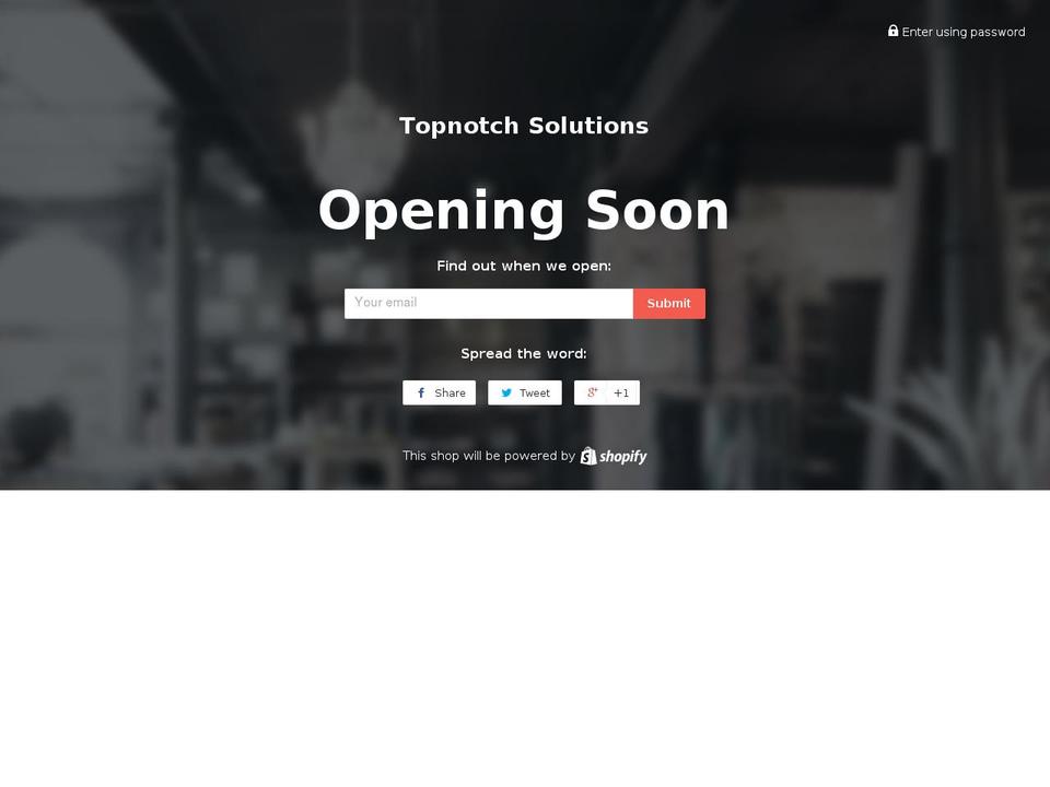 topnotchsolutionsonline.com shopify website screenshot