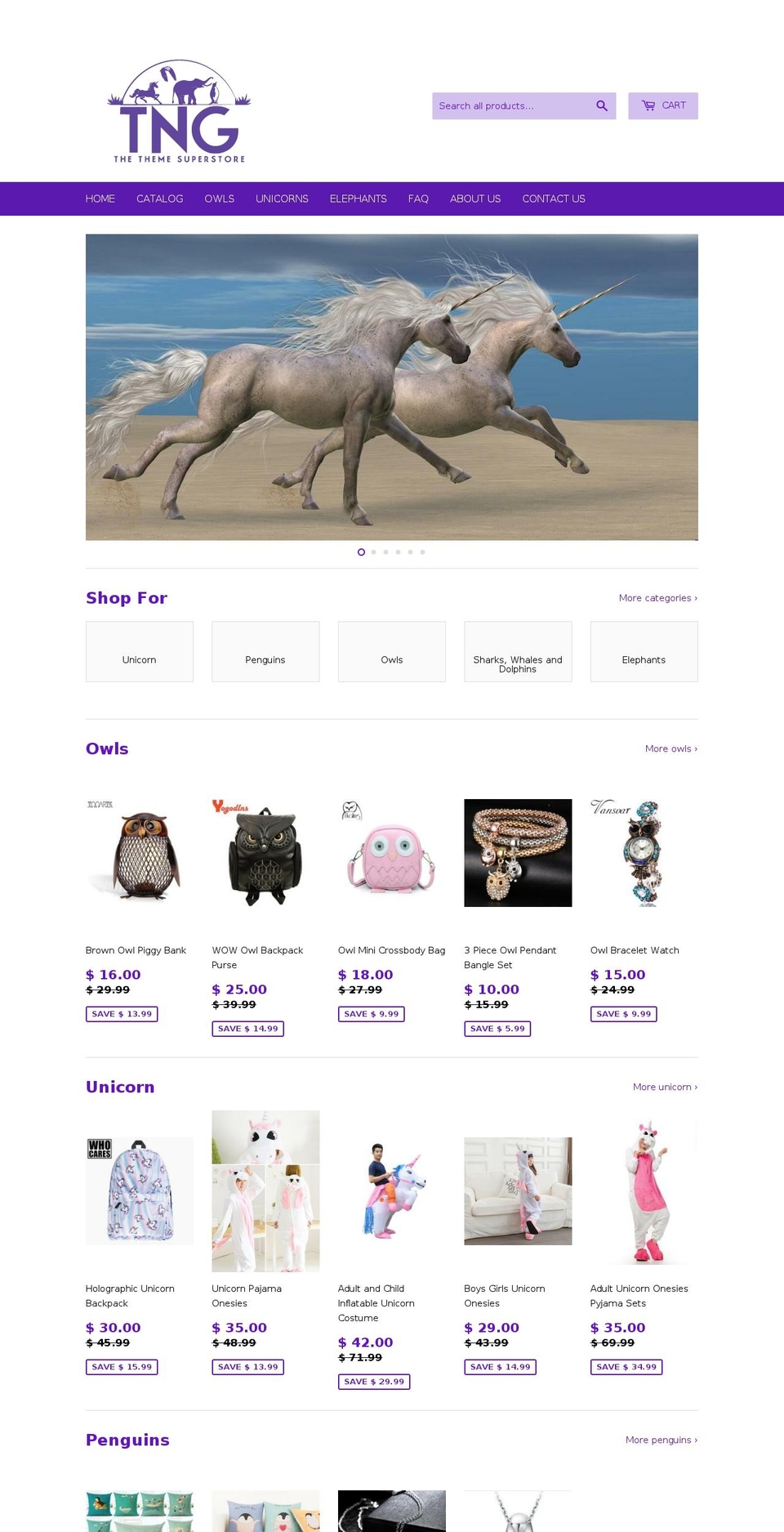 topnoveltygadgets.com shopify website screenshot