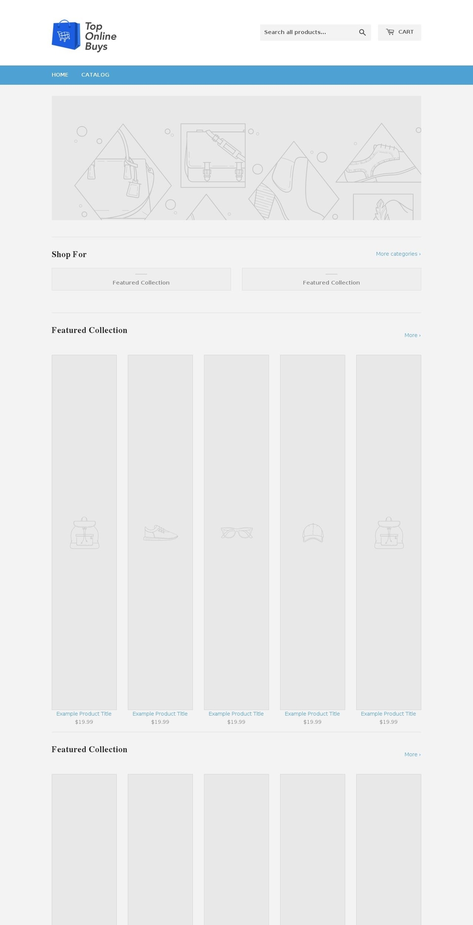 toponlinebuys.com shopify website screenshot