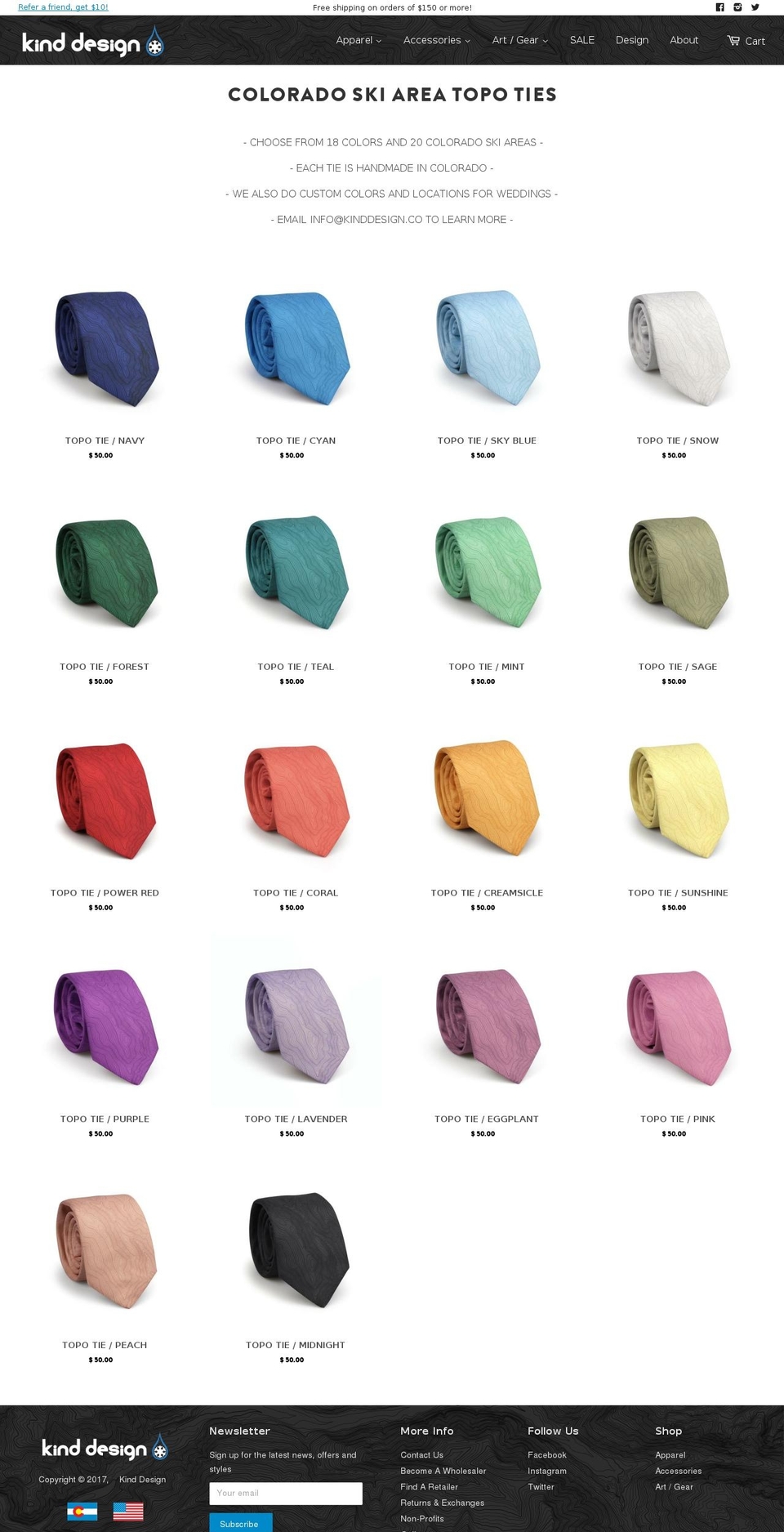 topoties.com shopify website screenshot