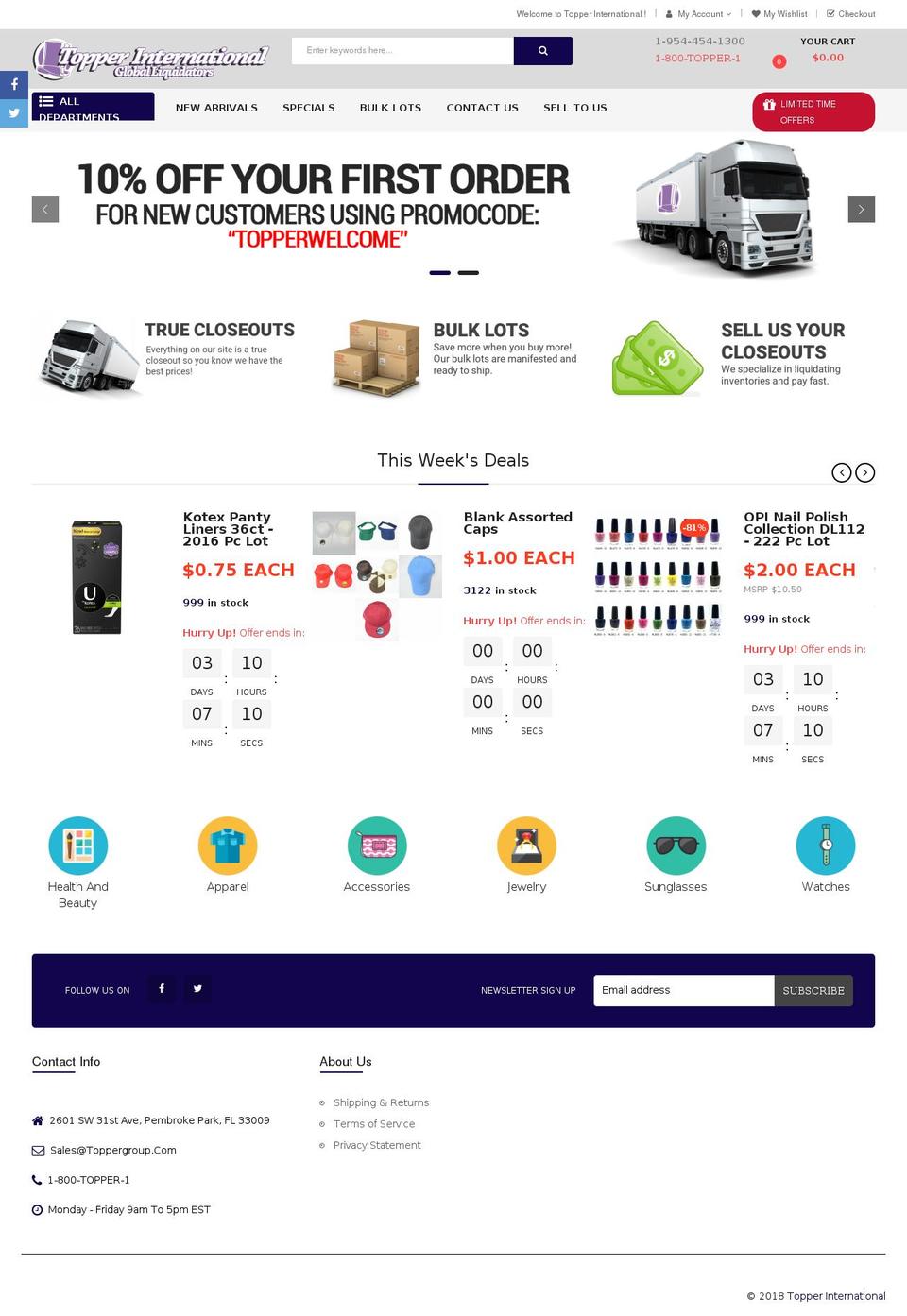 bestshop-home-1 Shopify theme site example toppergroup.com