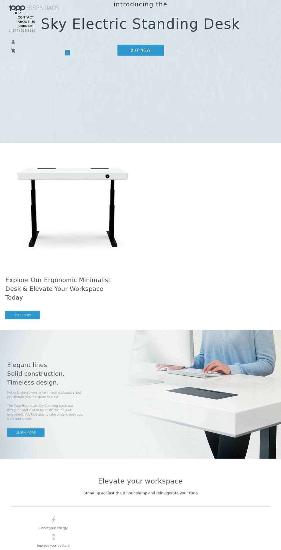 toppessentials.com — Shopify storefront screenshot
