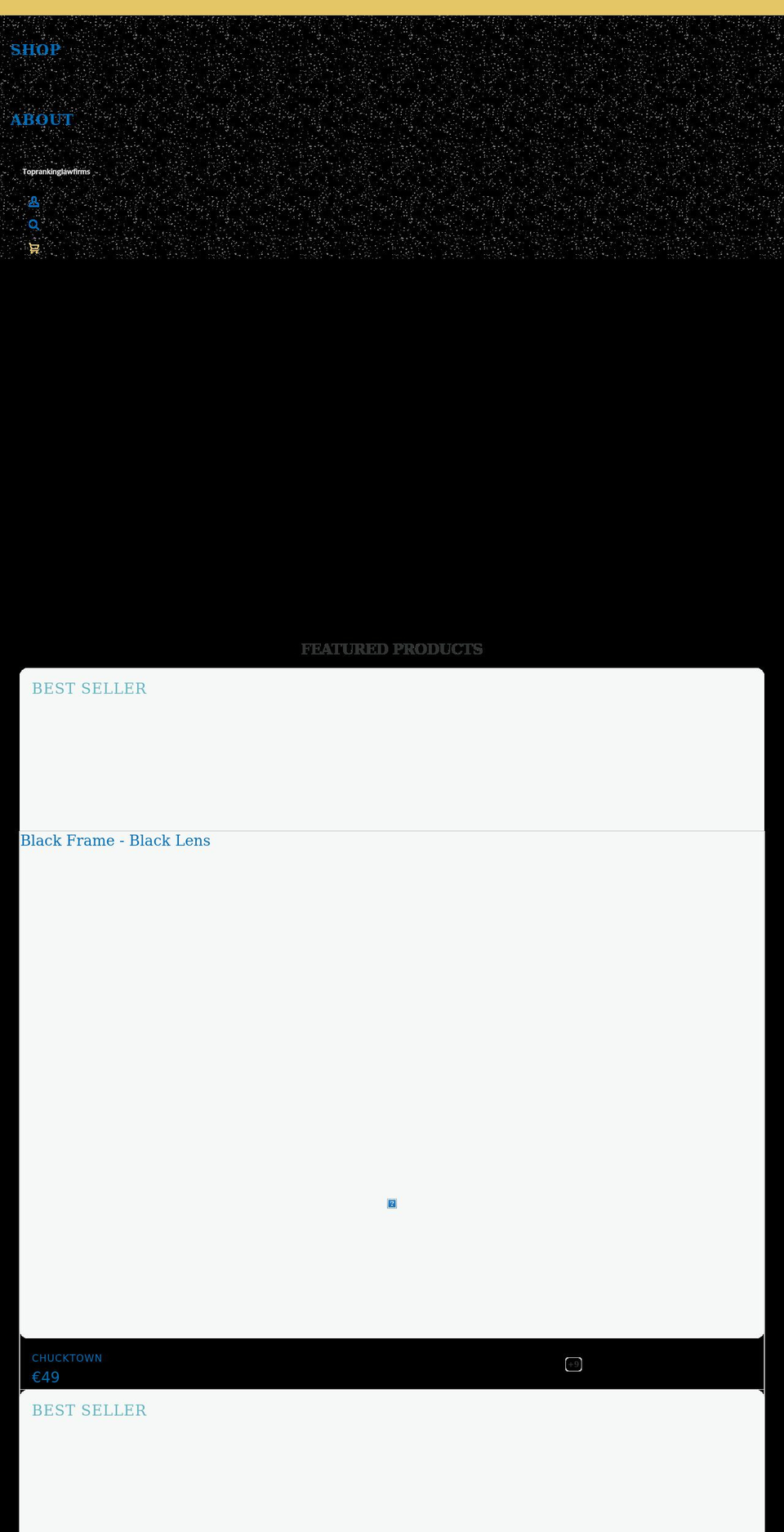 toprankinglawfirms.com shopify website screenshot