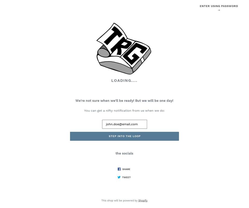 toprowgames.com shopify website screenshot