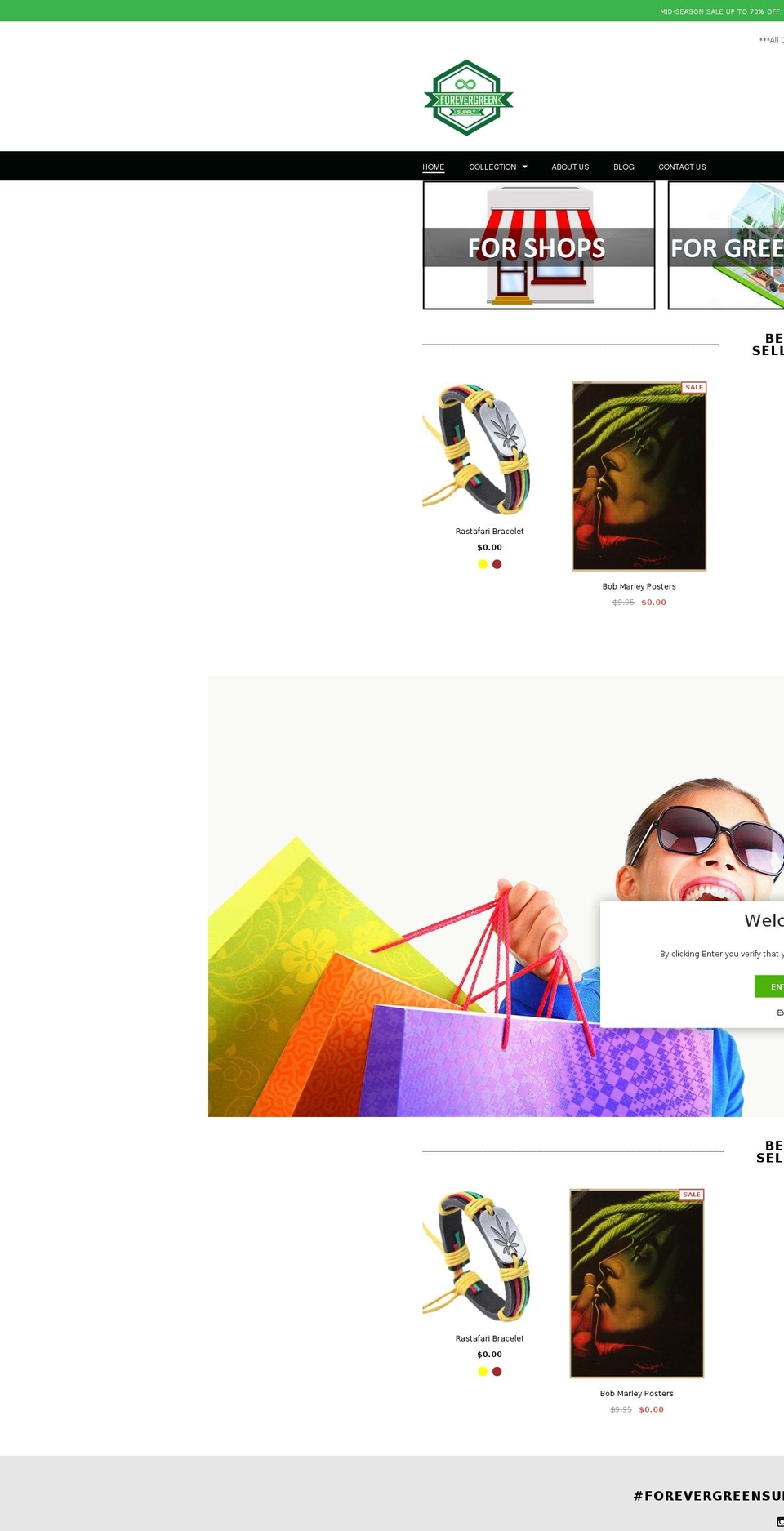 topsecretcoupondeals.com shopify website screenshot