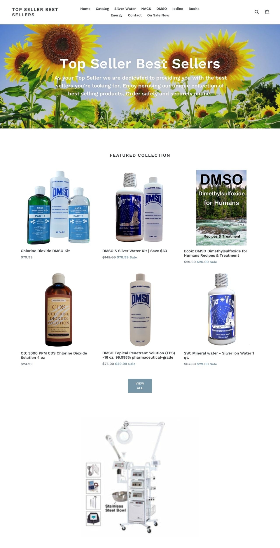 topsellerbestsellers.com shopify website screenshot