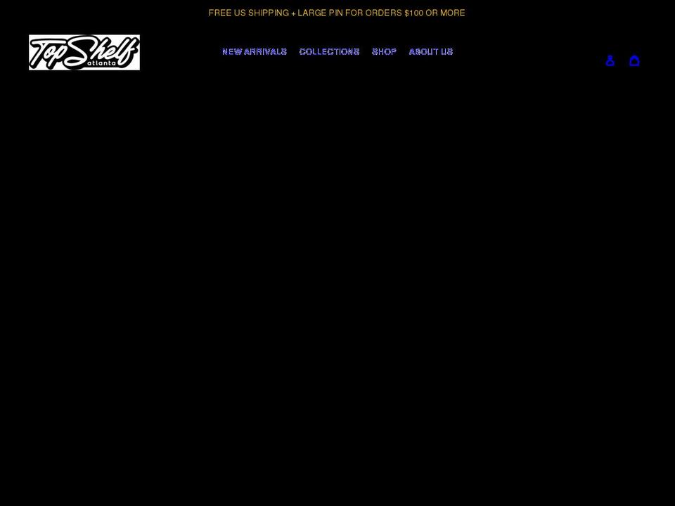 topshelfatl.com shopify website screenshot