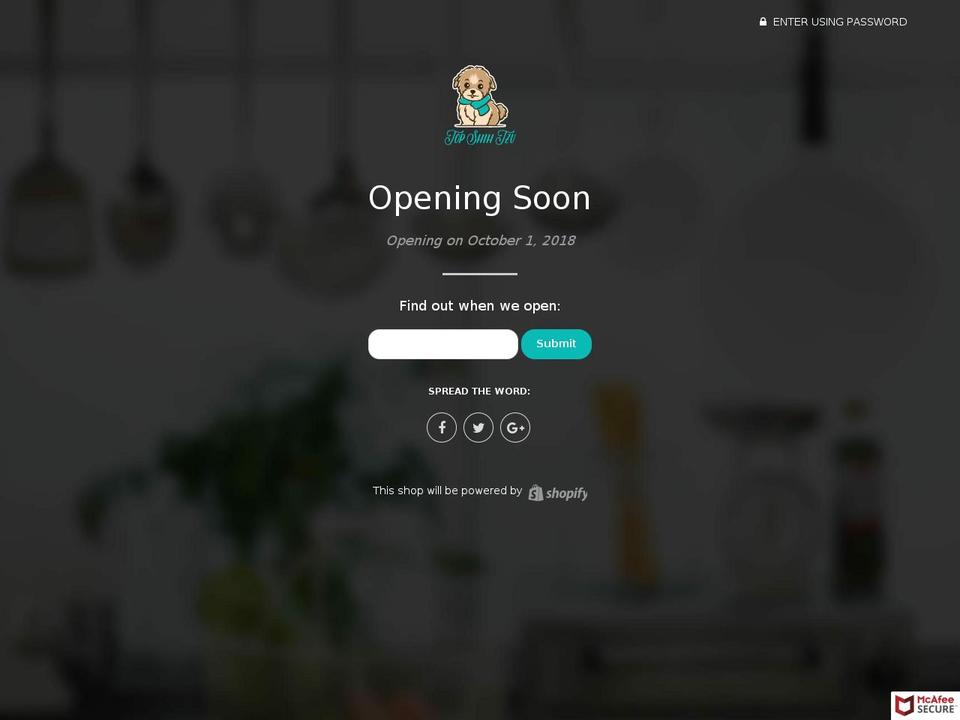 topshihtzu.com shopify website screenshot