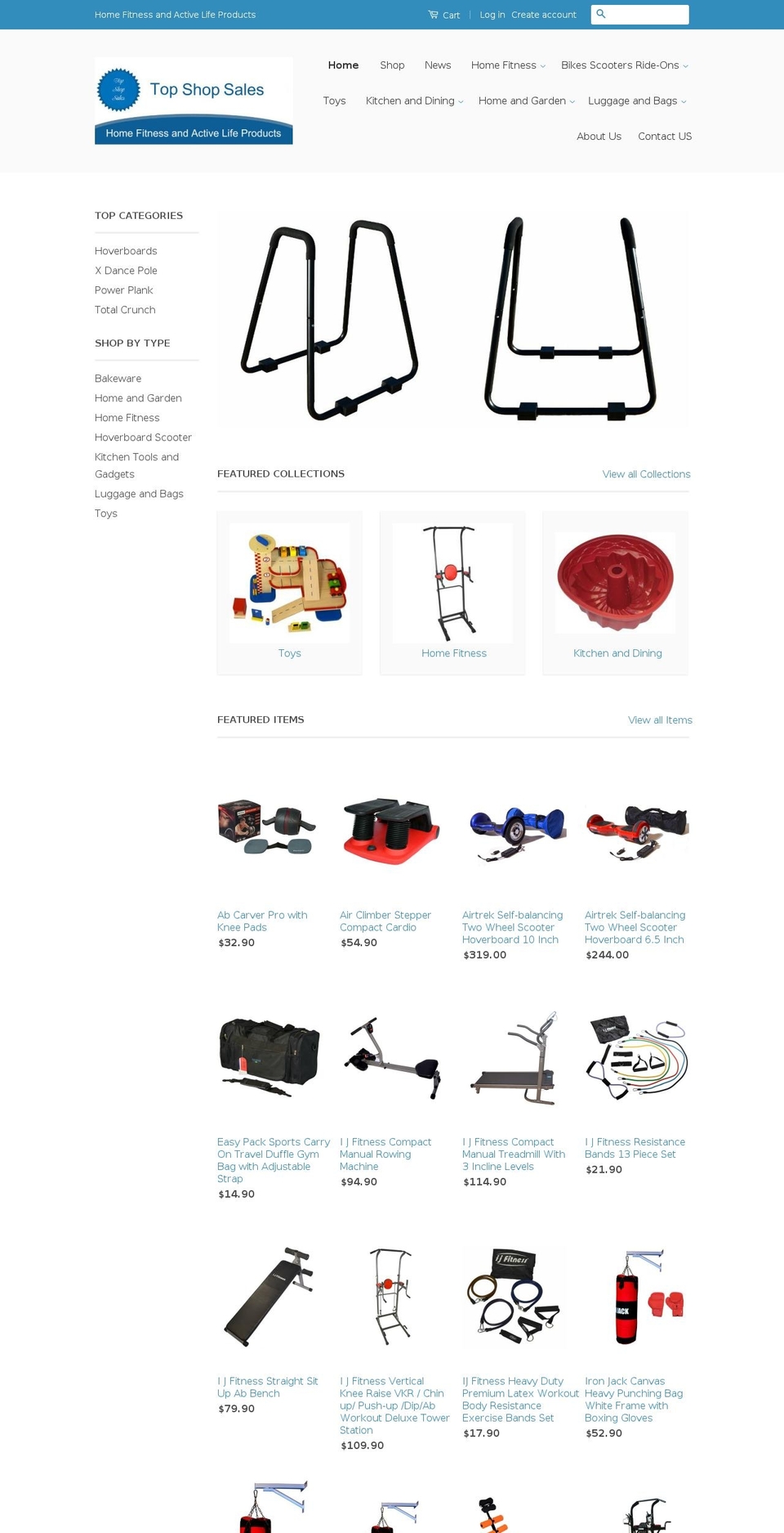 topshopsales.com shopify website screenshot