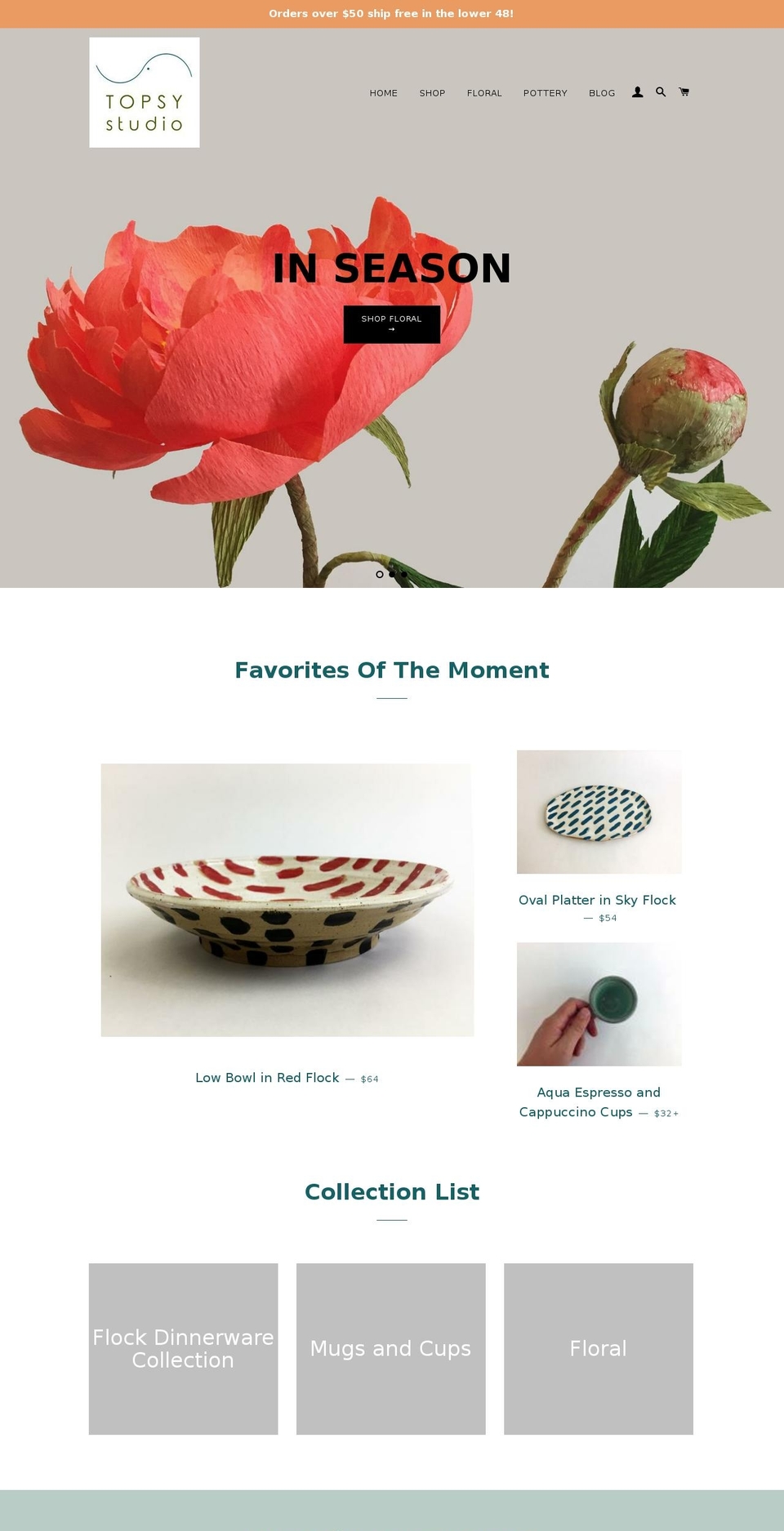topsystudio.com — Shopify storefront screenshot