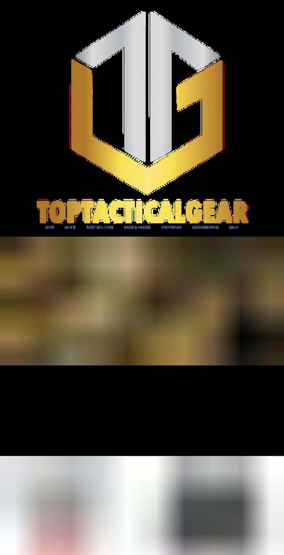 toptacticalgear.com shopify website screenshot