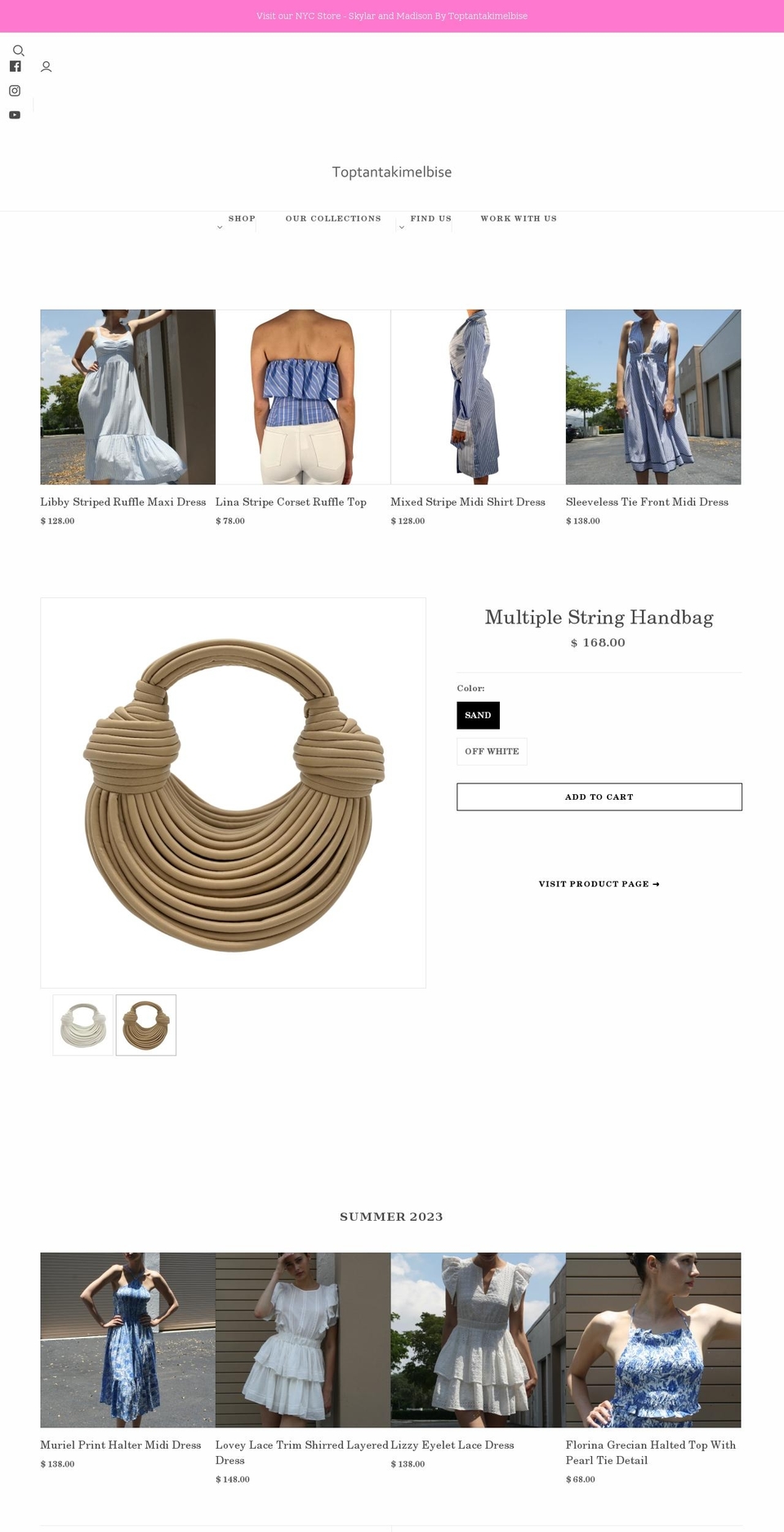 toptantakimelbise.com shopify website screenshot