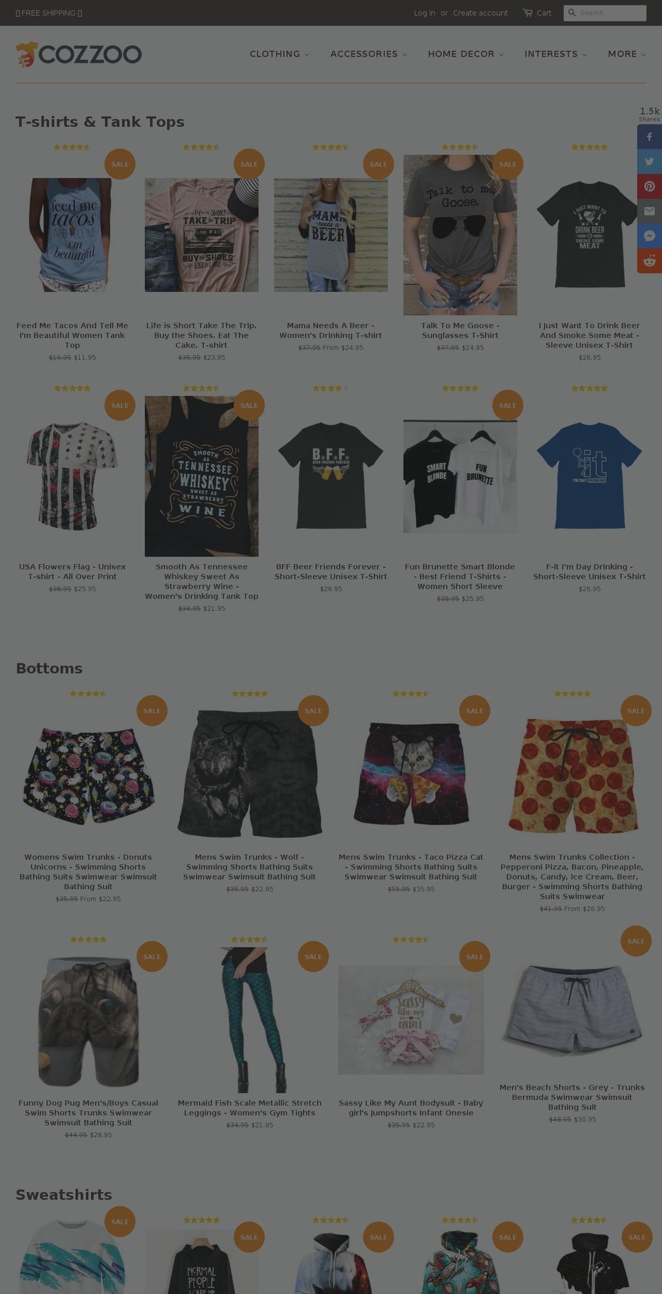 toptensocialmedia.net shopify website screenshot