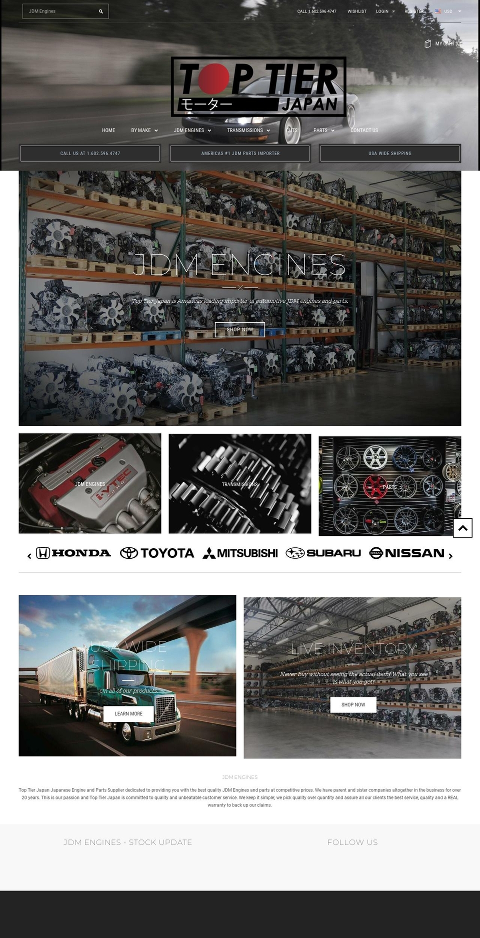 toptierjapan.com shopify website screenshot