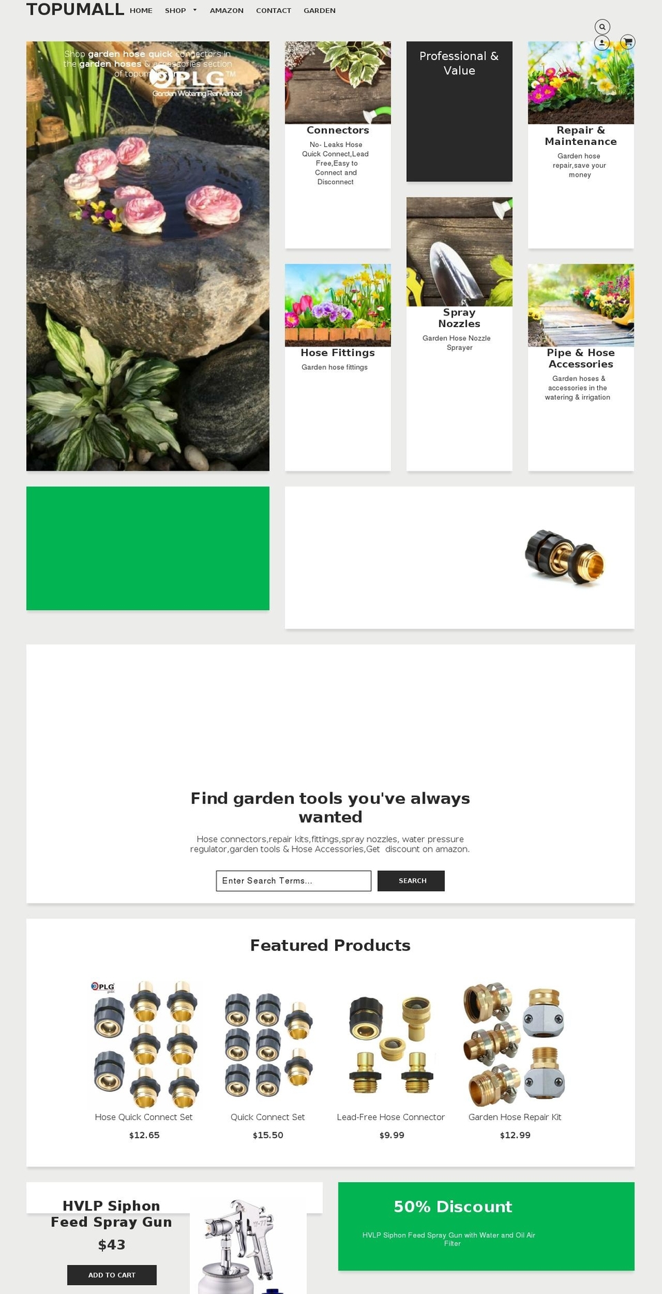 topumall.com shopify website screenshot