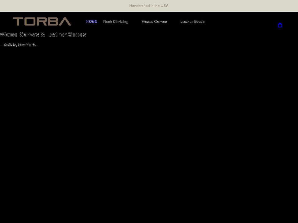 torbahandcrafted.com shopify website screenshot