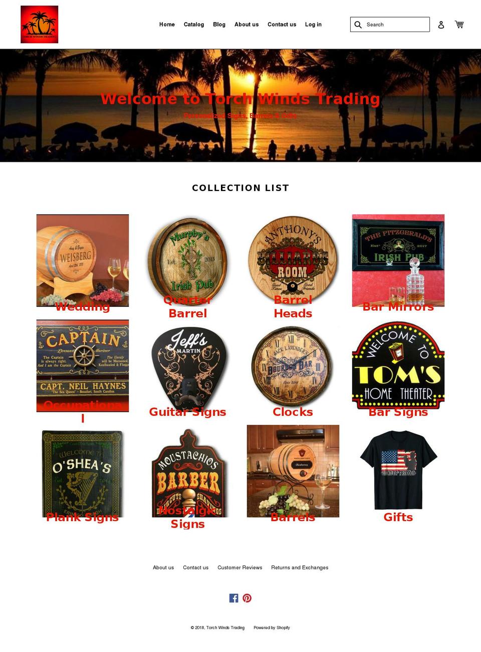torchwindstrading.com — Shopify storefront screenshot