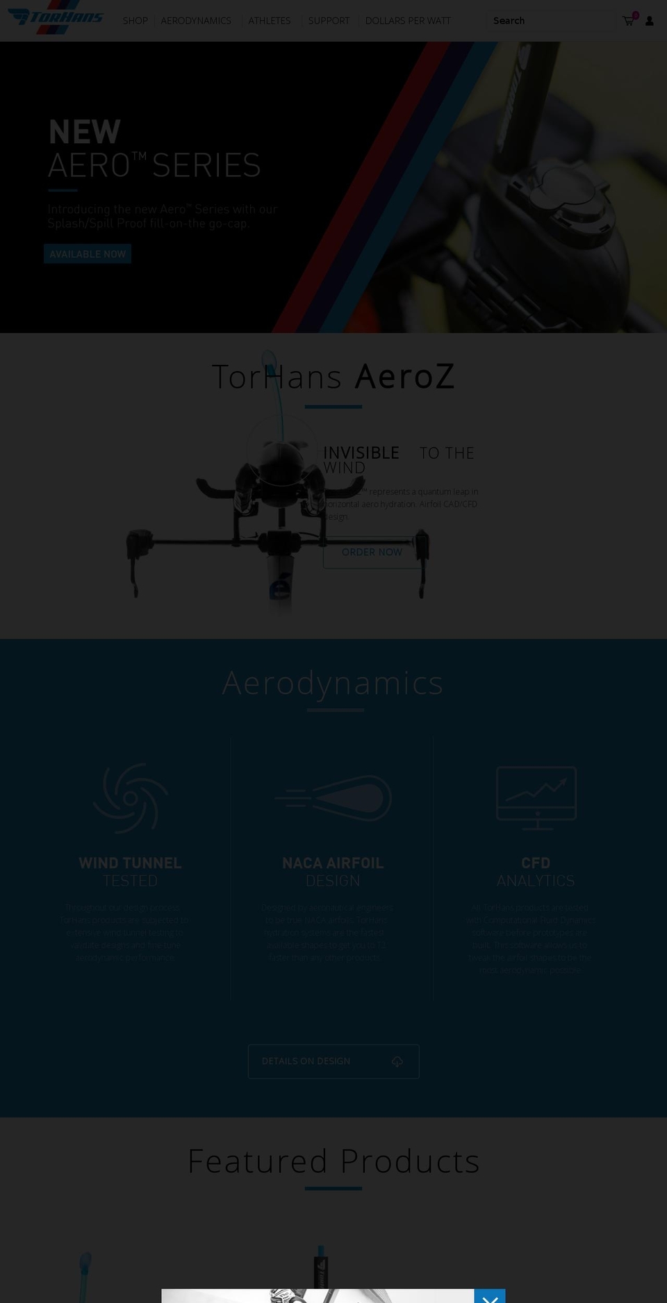 xj-theme Shopify theme site example torhans.com