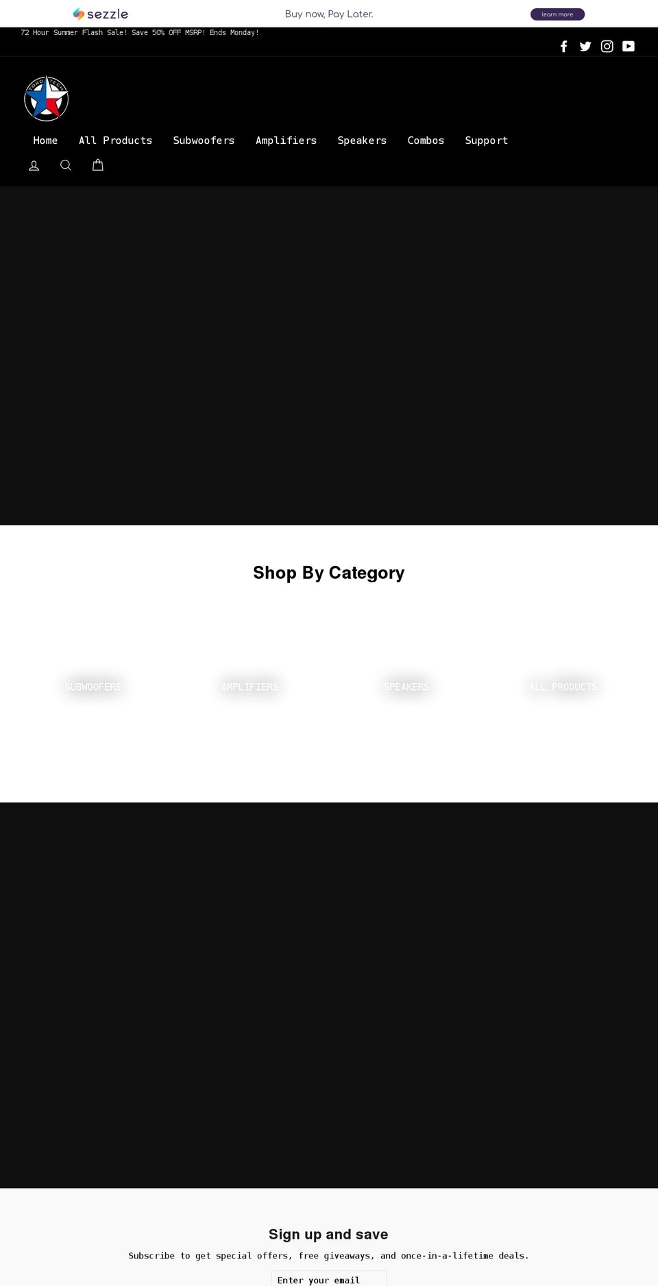 toroaudio.com shopify website screenshot