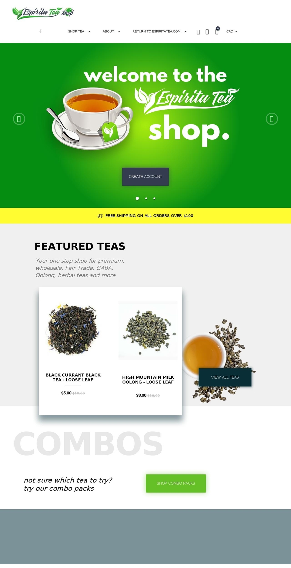 tea-club-theme Shopify theme site example torontomedicinalteas.com