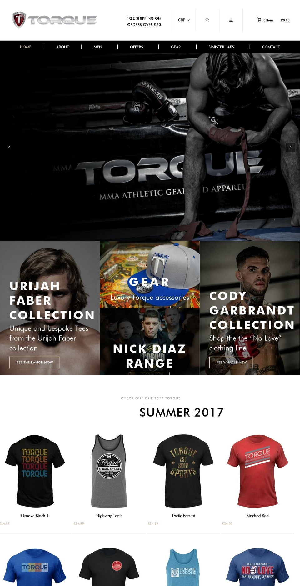 torqueuk.com shopify website screenshot