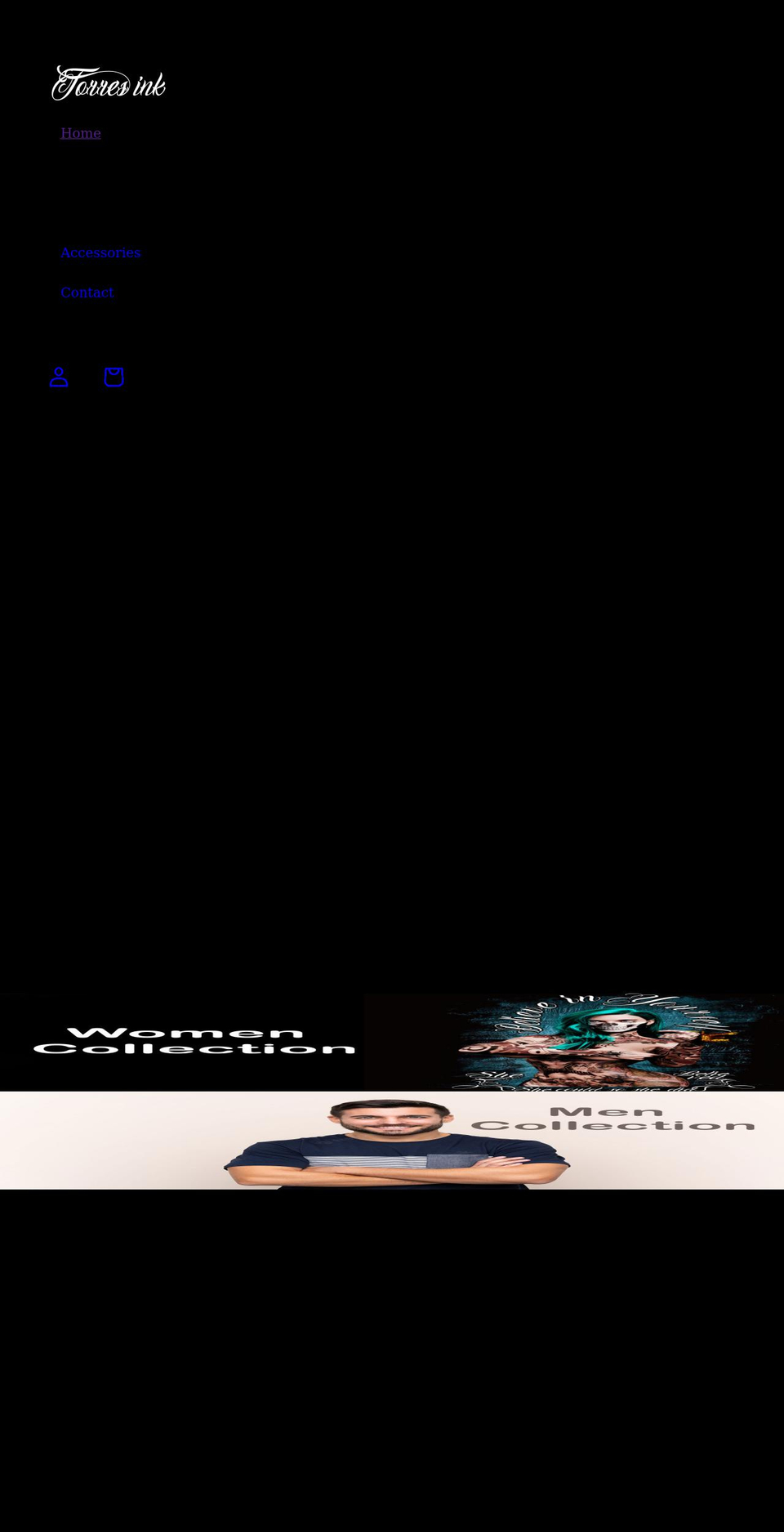 torresink.com shopify website screenshot