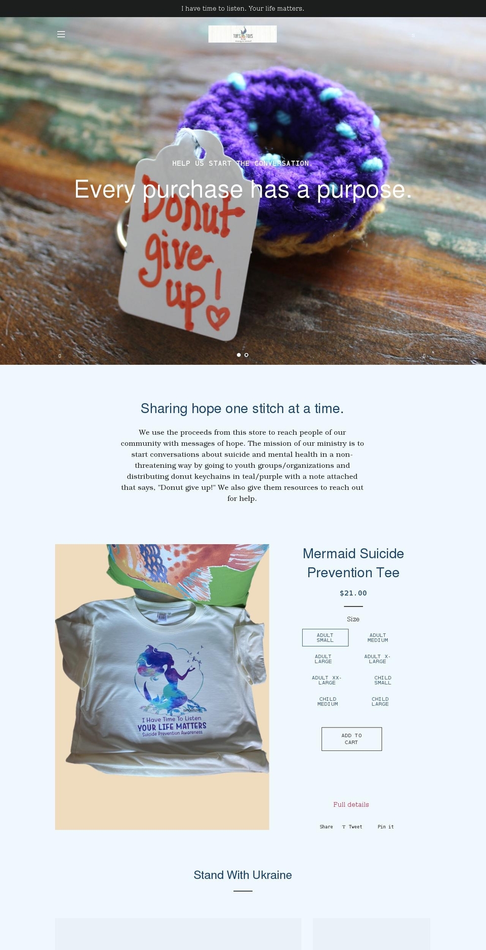 torstales.com shopify website screenshot