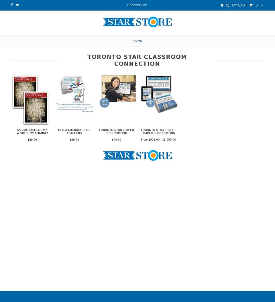 torstarphotos.com — Shopify storefront screenshot