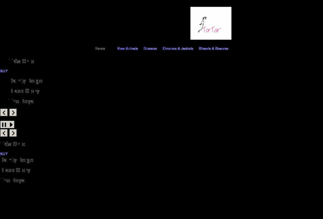 tortarfashion.com shopify website screenshot