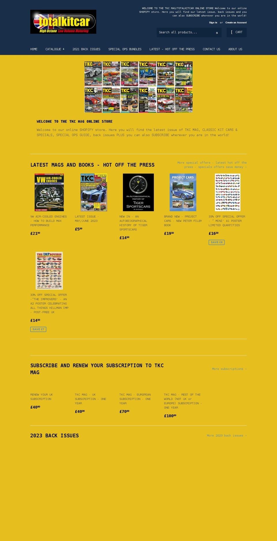 totalkitcar-com.myshopify.com shopify website screenshot