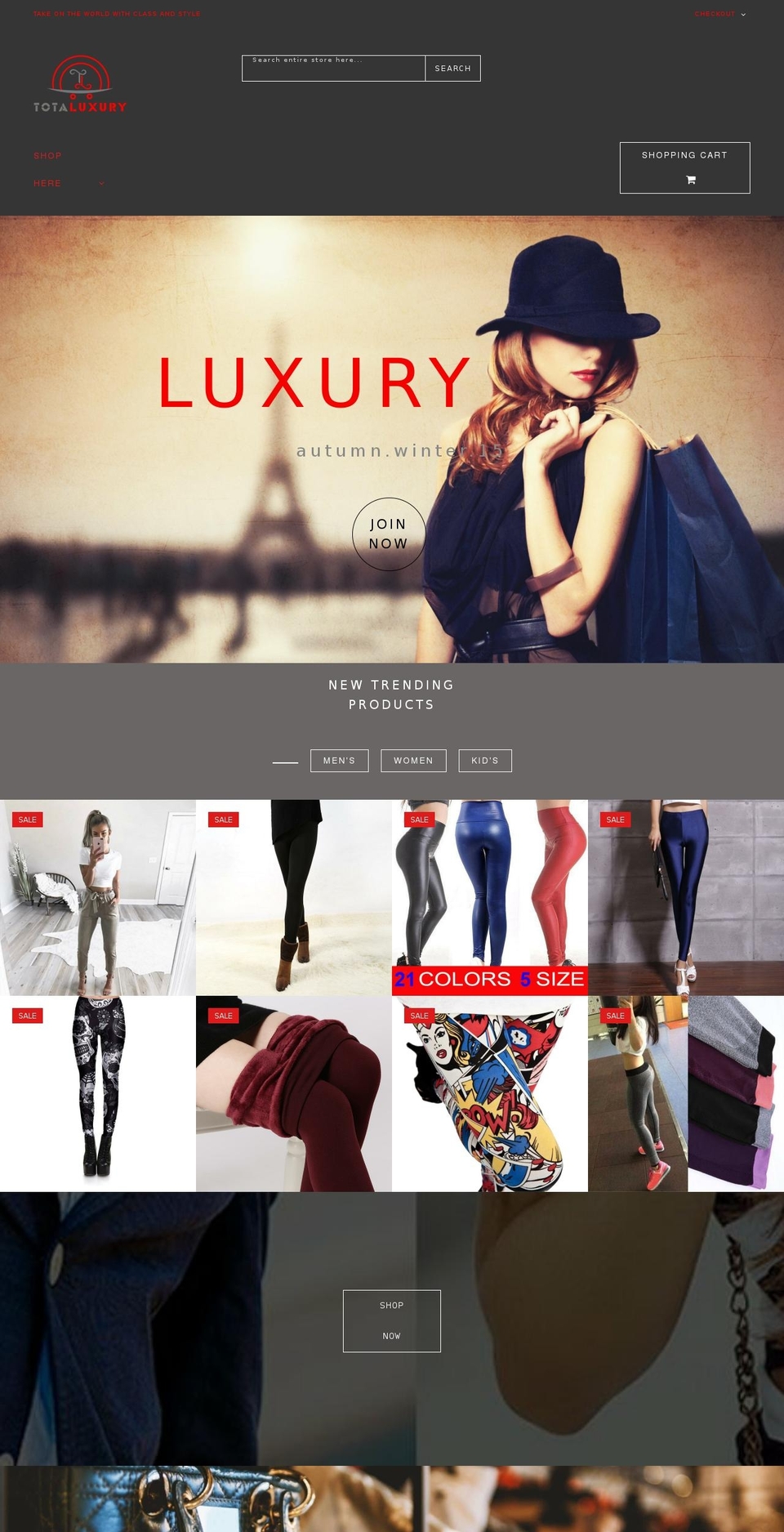 bazien-layout-3 Shopify theme site example totaluxury.com