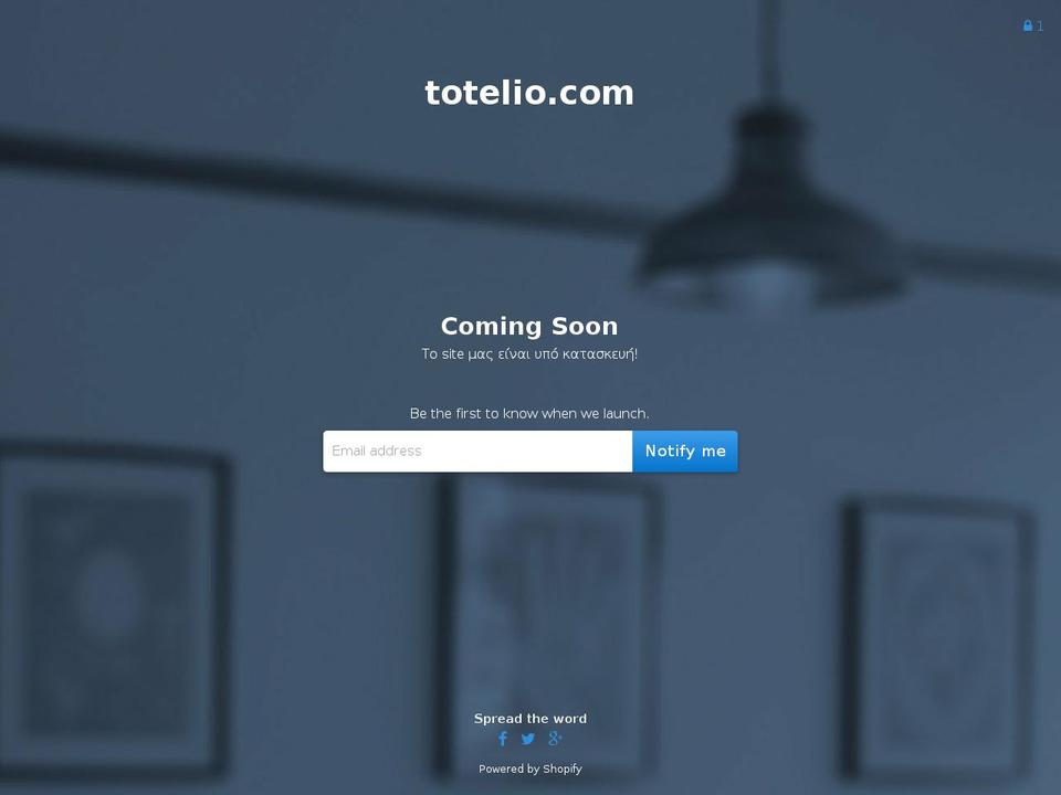 totelio.com — Shopify storefront screenshot