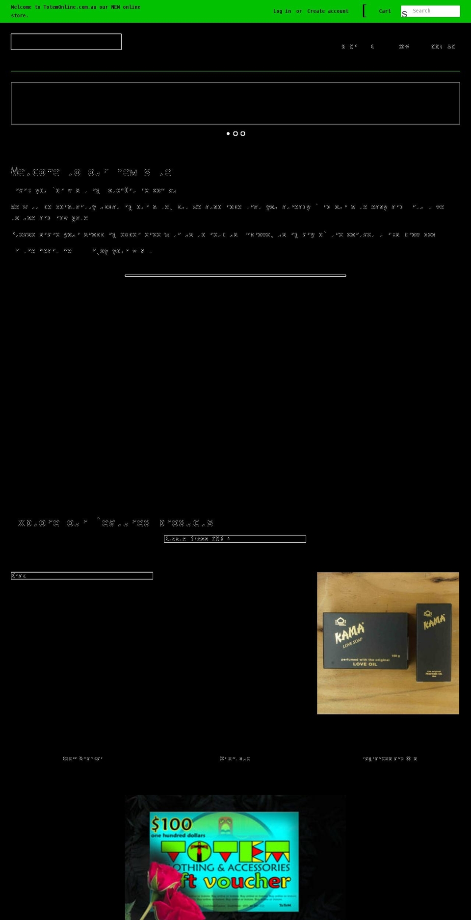 totemonline-com-au.myshopify.com shopify website screenshot