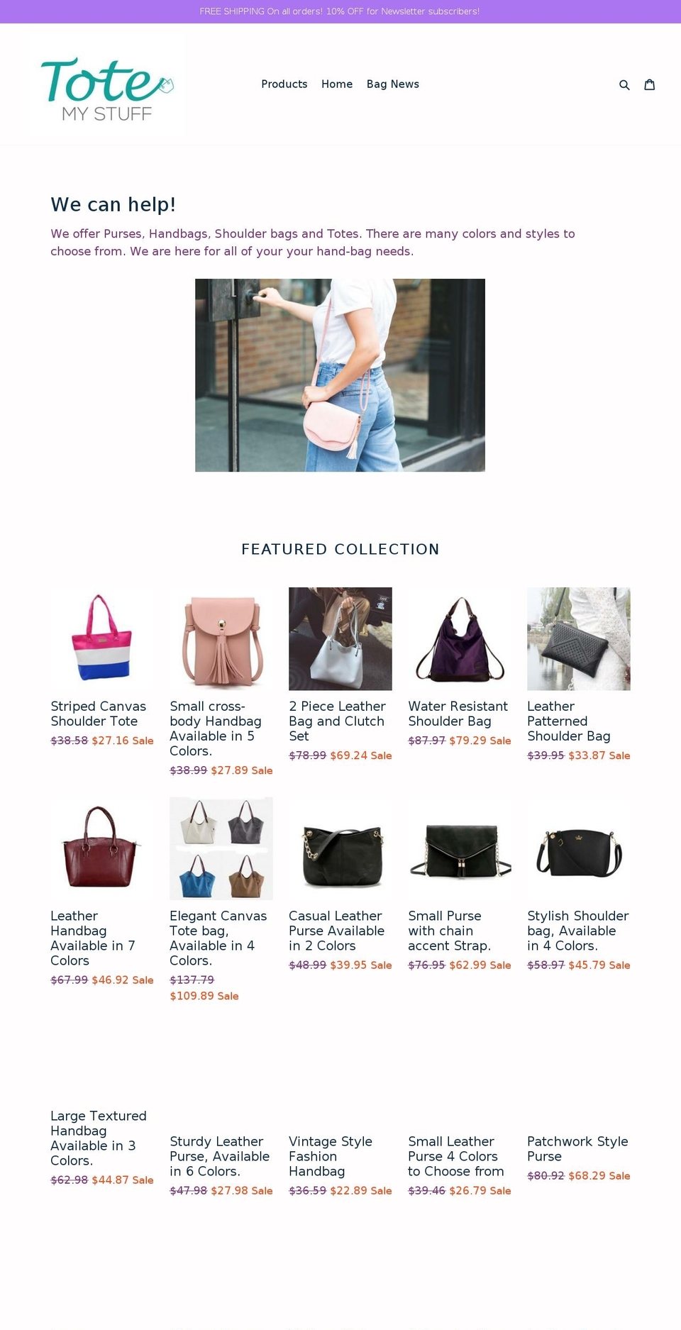 totemystuff.com shopify website screenshot
