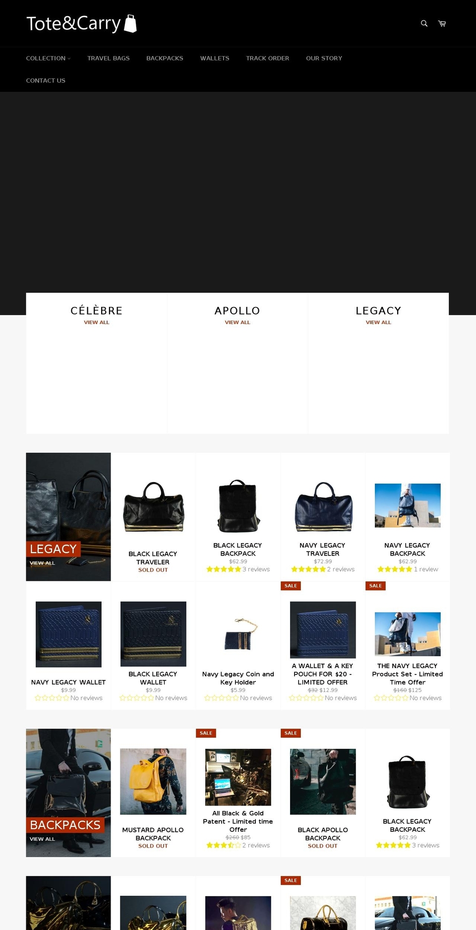 Avone Shopify theme site example totencarry.com