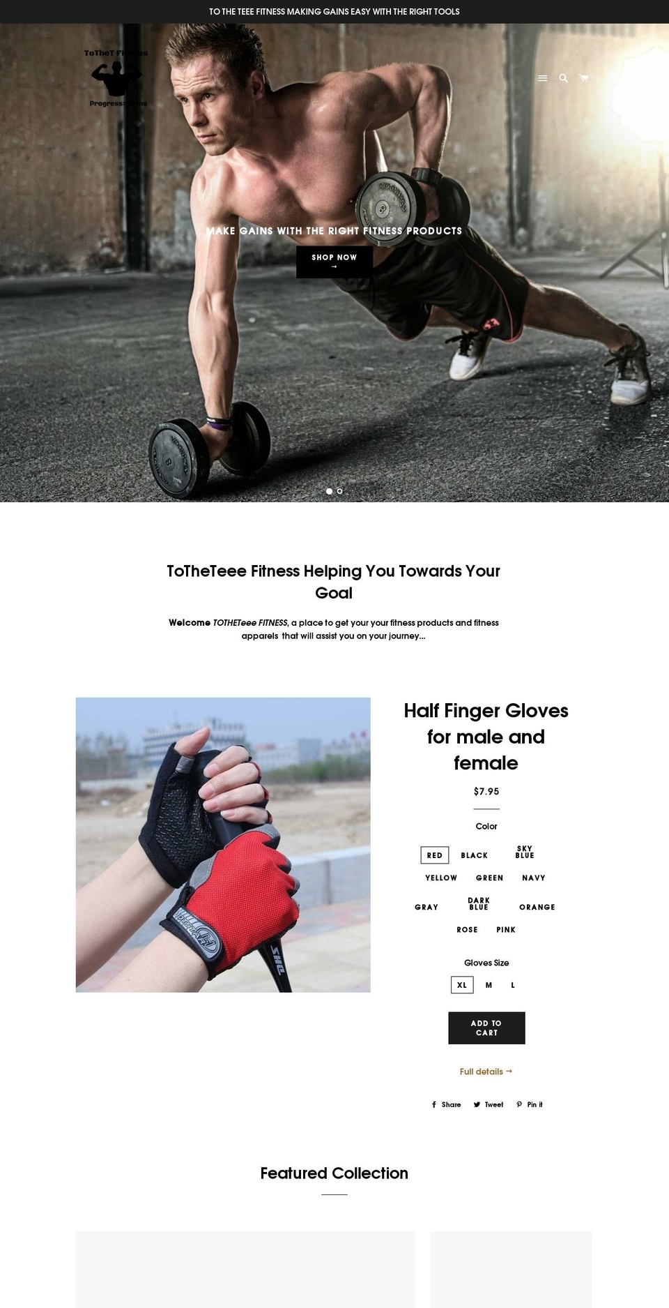 tothet.myshopify.com shopify website screenshot