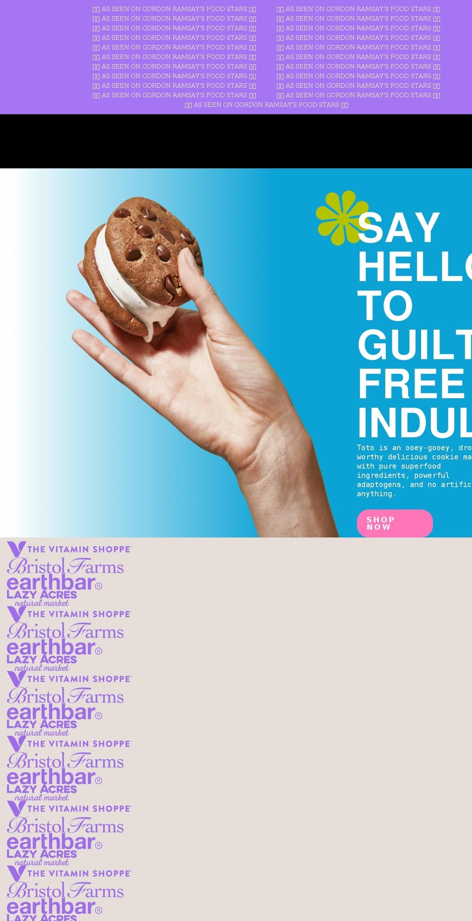 totofoods.co shopify website screenshot