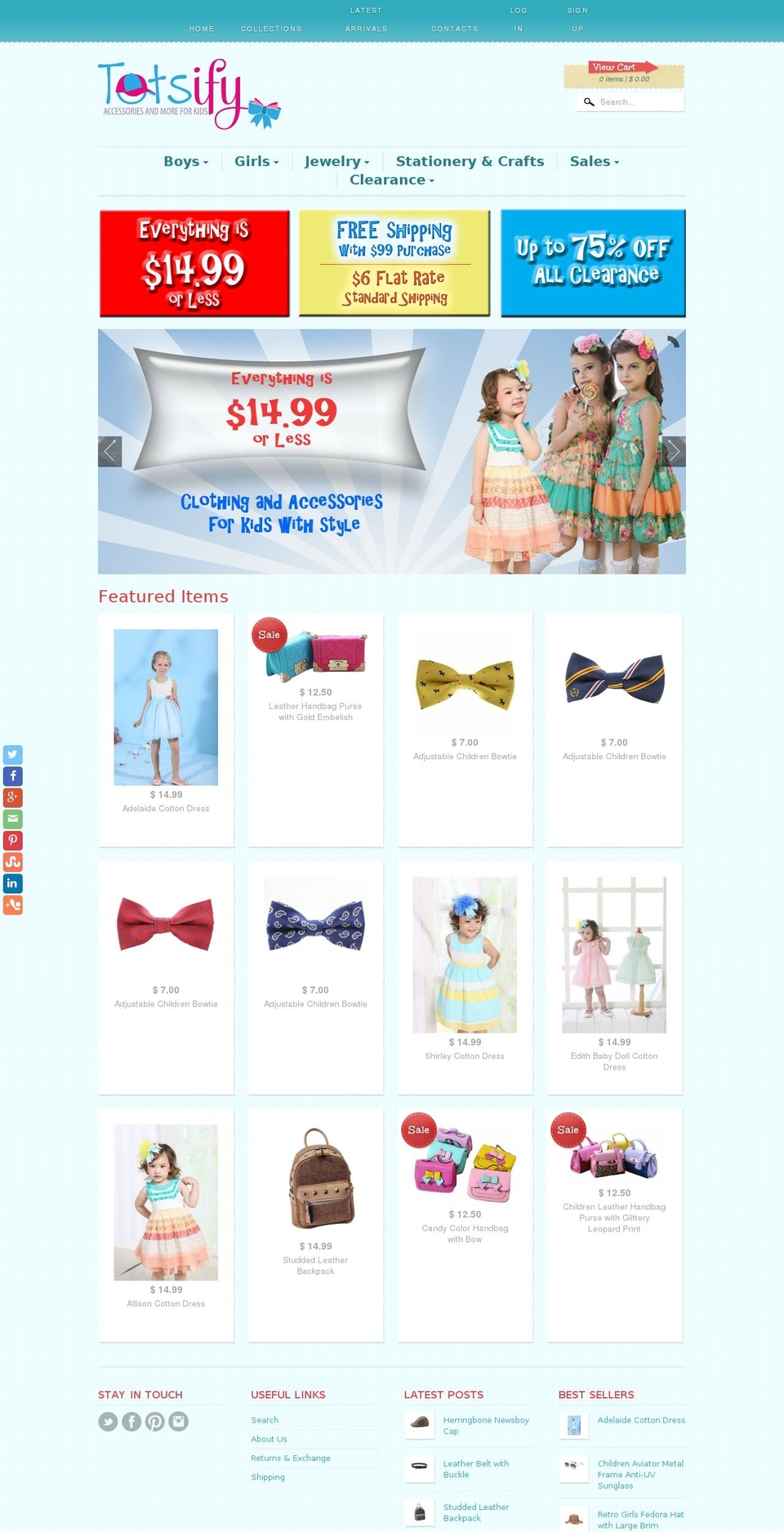 totsify.com shopify website screenshot