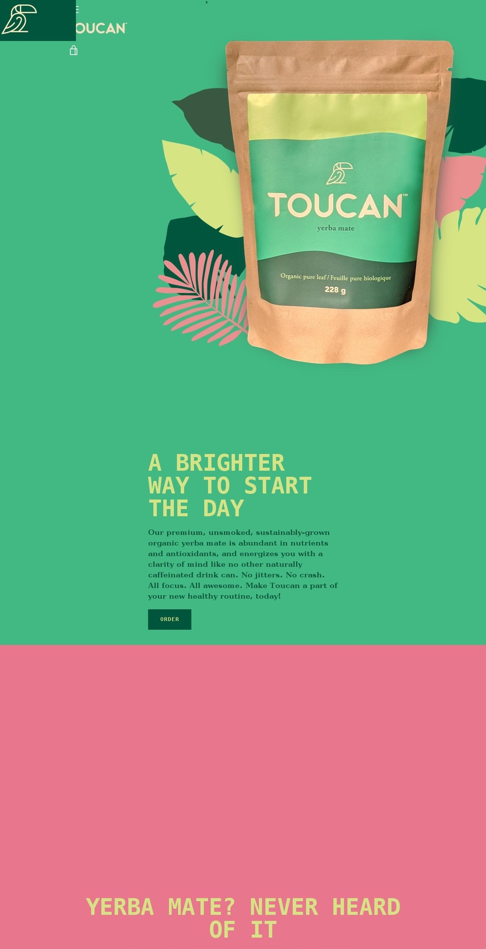toucanmate.com shopify website screenshot