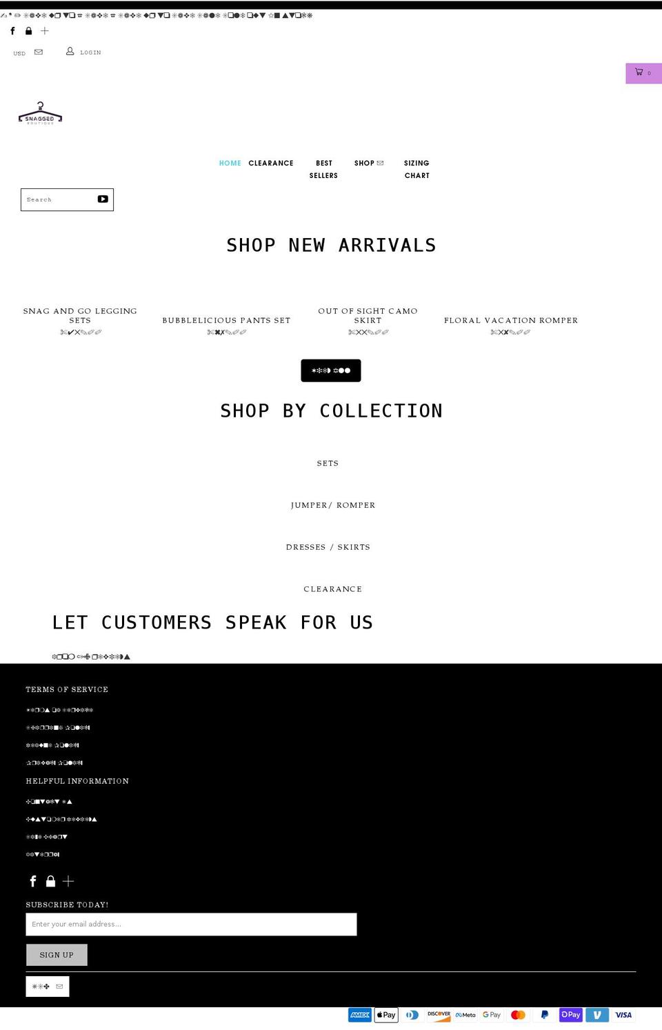 touchestyles.com shopify website screenshot