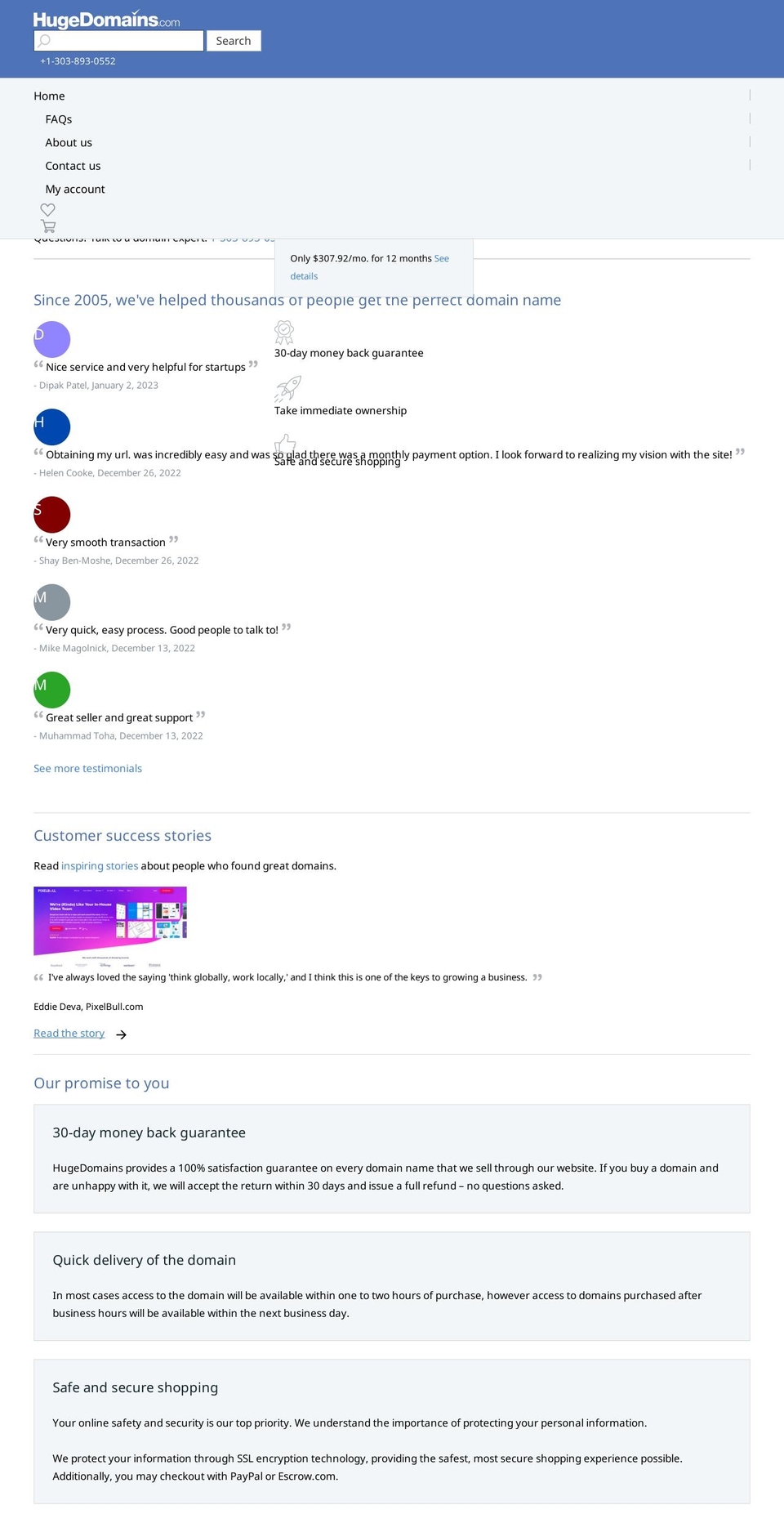 touchofmodernity.com — Shopify storefront screenshot