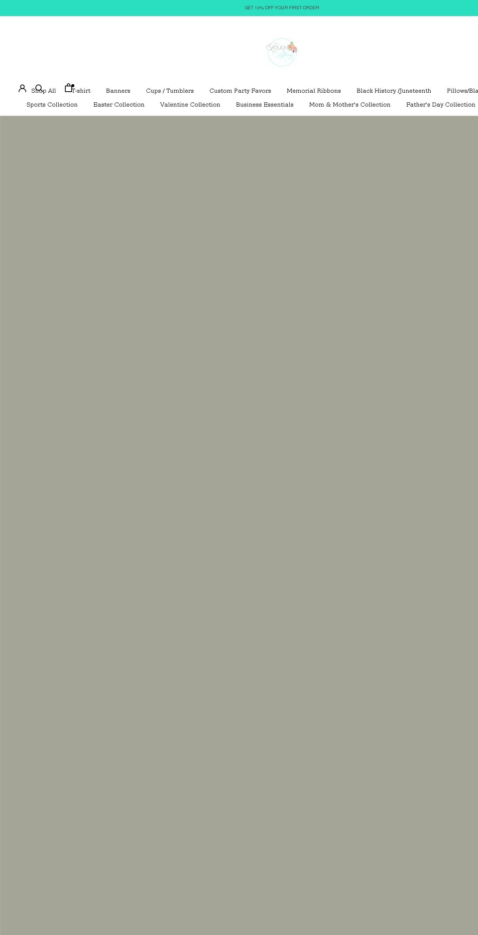 touchoftiffanysdesign.com shopify website screenshot