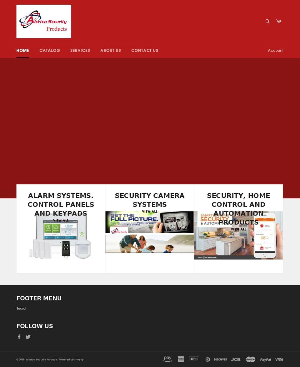 touchpointsecurity.com — Shopify storefront screenshot