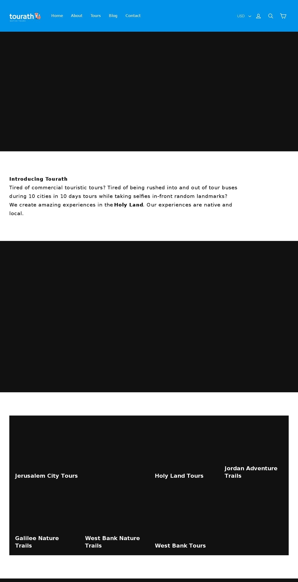 tourath.com shopify website screenshot