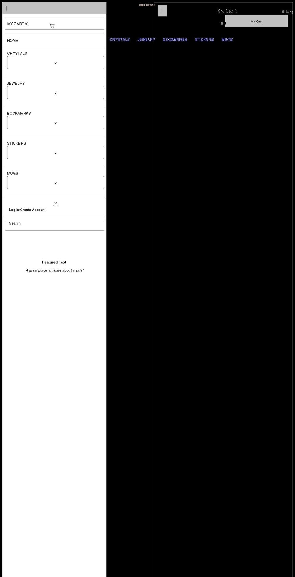 tourmalinecrow.com shopify website screenshot