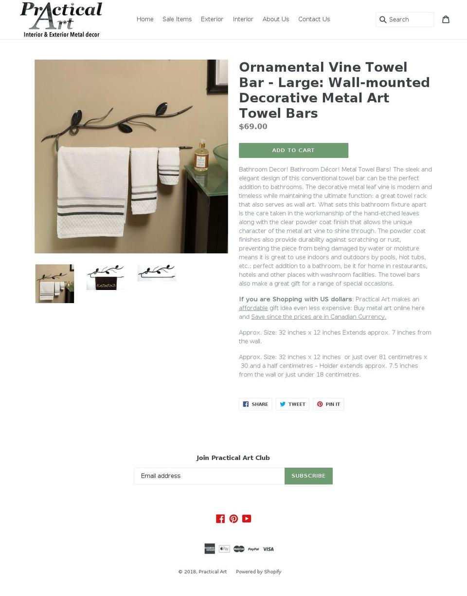 towelbar.net shopify website screenshot