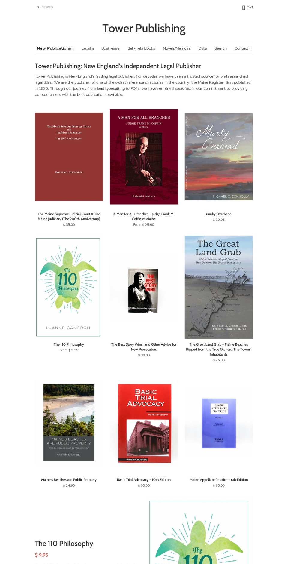 tower-pub.myshopify.com shopify website screenshot