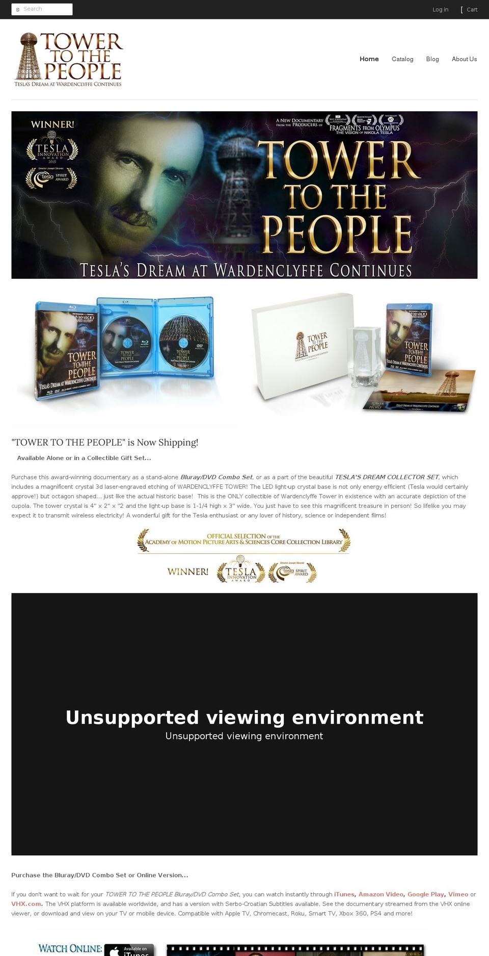 towertothepeople.com shopify website screenshot