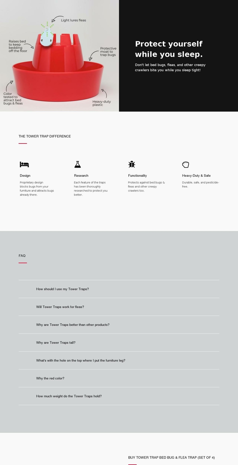 towertrap.com — Shopify storefront screenshot